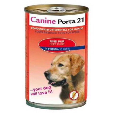 Porta 21 Canine Ternera pura