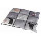 Manta cama Patchwork gatos