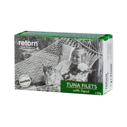 Retorn 120g Atún con calamares