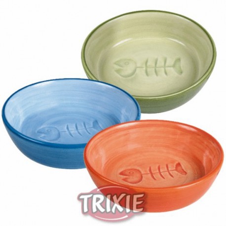 Comedero de cerámica para gato