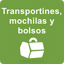 Transportines, mochilas y bolsos
