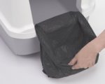 Colocación de las bolsas en la bandeja higiénica CatIt