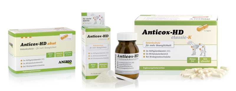 Anibio Anticox-HD diferentes formatos
