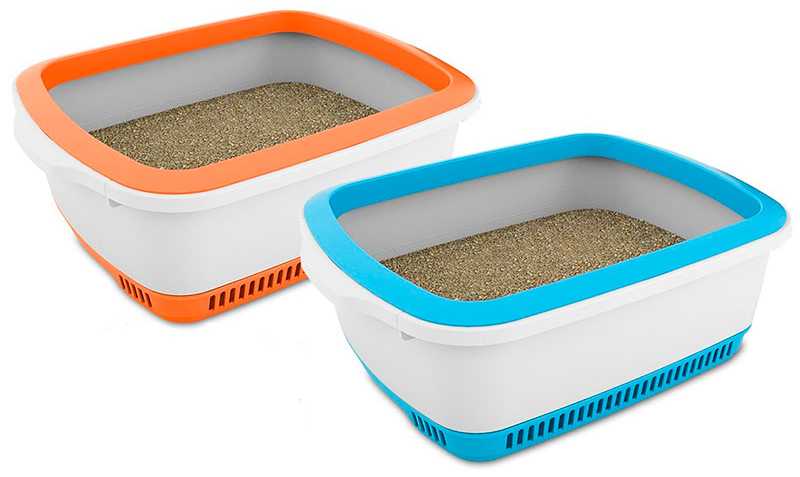 Los colores a elegir del arenero anti olores de Cateco