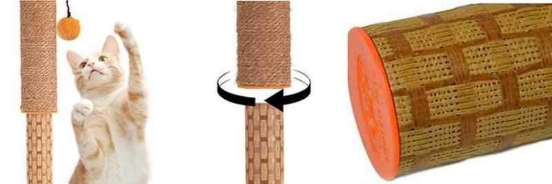 Cat Pole, es lascador para gatos para situar bajo las mesas