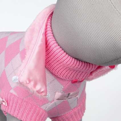 Cuello desmontable del jersey Dog Princess