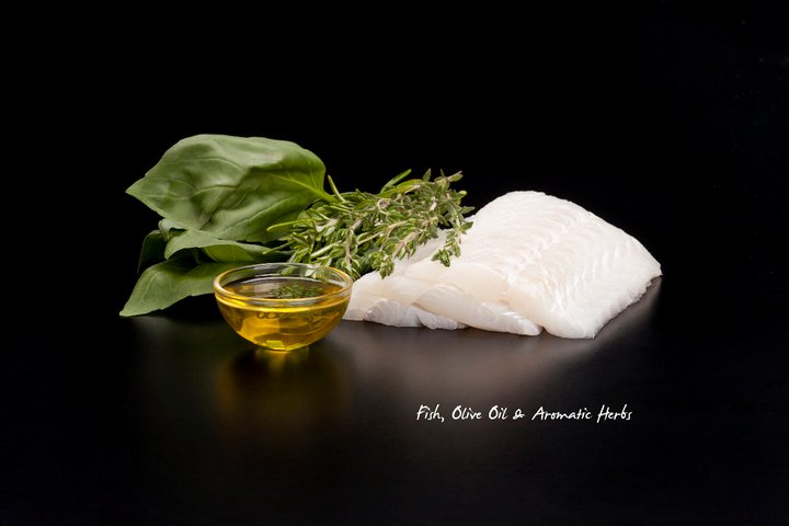 Galletas sin cereales Naturea de pescado, aceite de oliva y hierbas aromáticas.